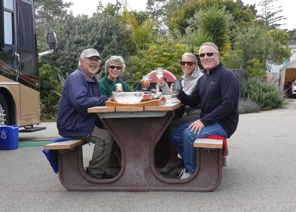 Sharing a meal with the BlaNic's...