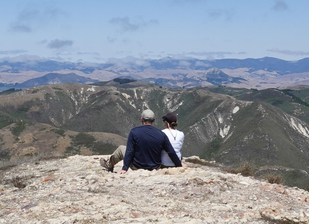 The hiking all summer was amazing.... Montana de Oreo State Park -Valencia Peak!