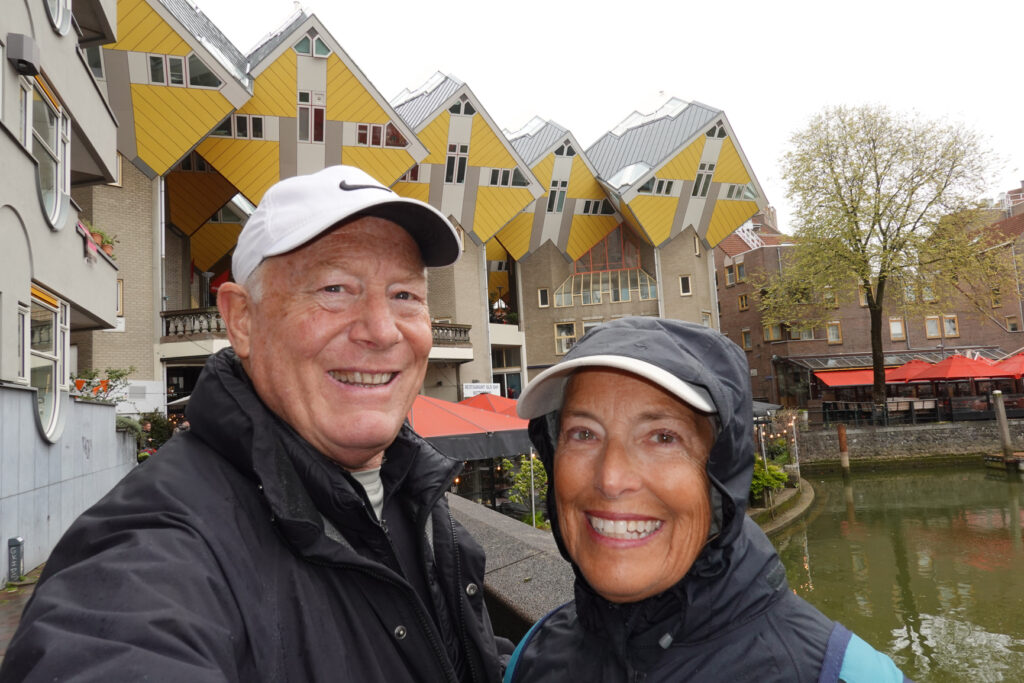 Rotterdam's famous and unique "Cube Houses"...
