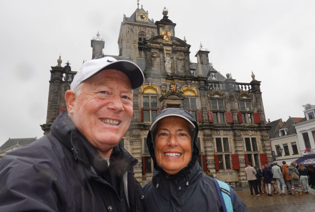 Rotterdam's City Hall is one of the few lucky survivors of the destruction that befell on the city during the Second World War.