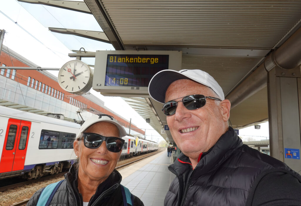 Using the trains in Belgium...