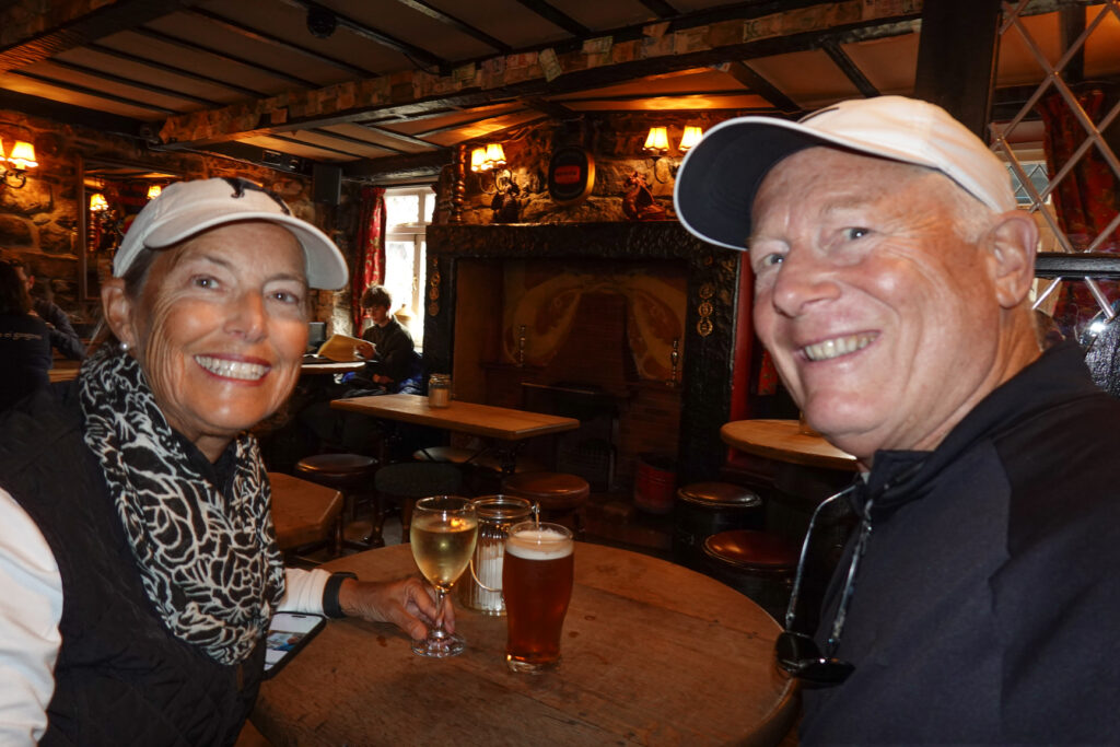 We finished the day with a meal at the historic Black Buoy Pub...