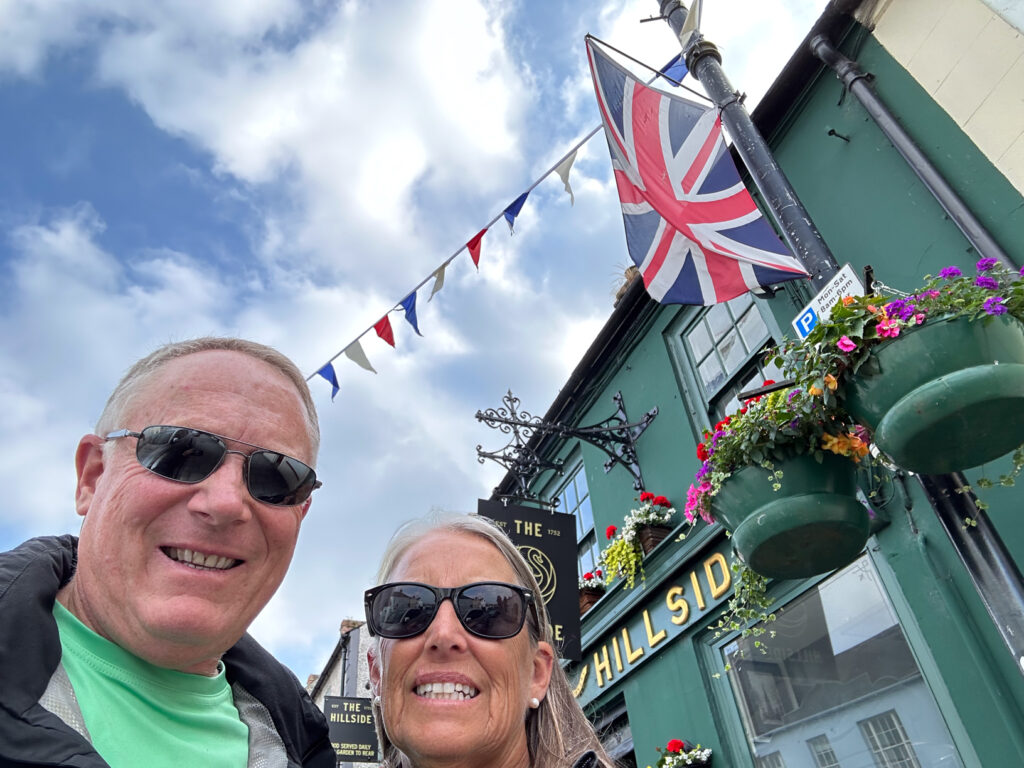 Dinner at "The Hillside"...