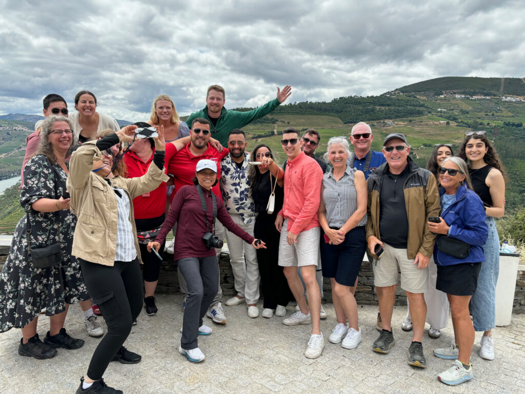 Our fellow Douro Valley Bus Tour participants... SO MUCH FUN!
