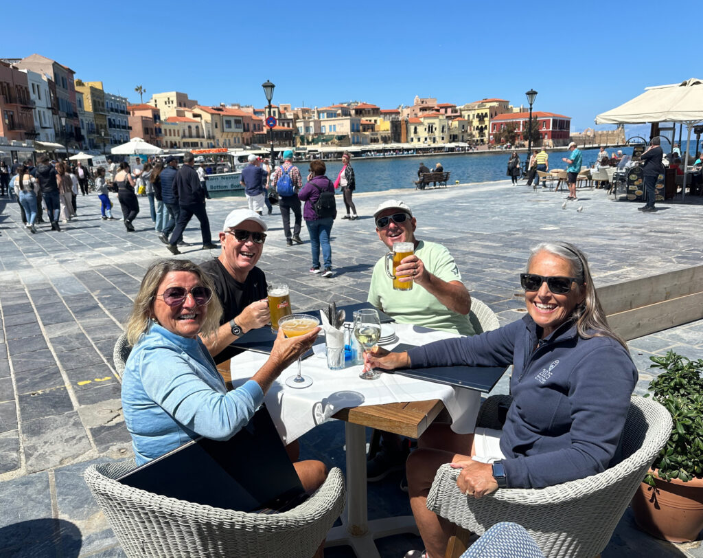 Fun with friends in Rhodes, Greece...