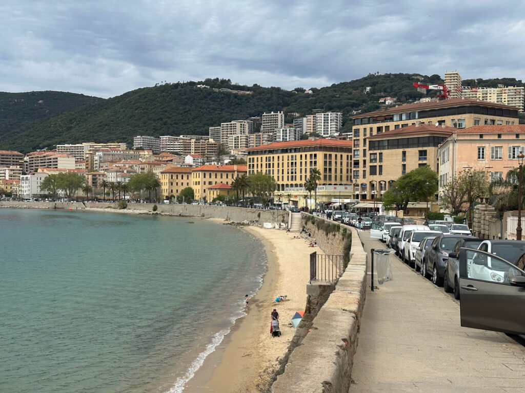 Along the Corsica Coast...